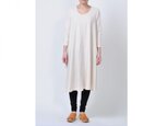 organic cotton  u neck one-pieceの画像