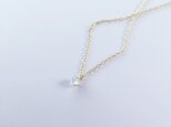 Herkimer diamond necklaceの画像