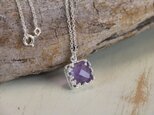 SALE＊古代スタイル　アメジスト　ネックレス　シルバー925