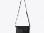 ori shoulder bag S #black / 折りショルダーバッグＳ #黒の画像