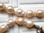 大粒バロックパールのネックレス