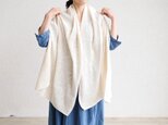 【再入荷】エシカルヘンプ手織りふんわりストールの画像