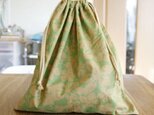大人のお着替え袋　タヒチアン　グリーン