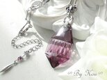 【D様ご予約品】＊再販＊∽//Art Déco//∽amethyst＊Ｖ.ネックレス。の画像