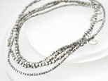 2Way Oxidized Silver Necklace