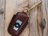 キーレス エントリー カバー BMW用　#001 - ダークブラウンの画像