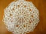 手編みレースドイリー