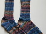 手編み靴下【フンデルトヴァッサー3207】の画像