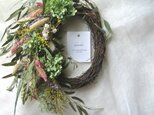 season wreath.春待ちの画像