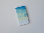 [受注制作] 手帳型Androidケース「青い、空」の画像