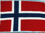ノルウェー国旗のブランケット