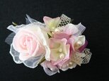 rose corsage (ライトピンク)の画像