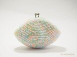 ビーズ編みがま口【キャンディ】