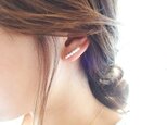 【Range pierce】14kgf　パールピアスの画像