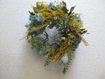 m様御予約品ミモザと紫陽花のwreath