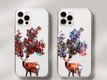 鹿椿プリントケース iPhone16e〜各種 スマホケース