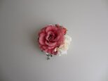 コサージュ『rose』/classical　pinkの画像