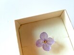 violet*紫陽花のスパイラルピンキーリングの画像