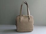 <s様ご注文作品>square hand bag (gray)の画像