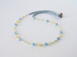 Pastel Blue-Yellow Necklaceの画像