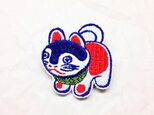 刺繍ブローチ　「犬張子」の画像