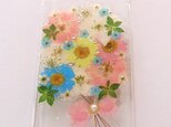 再販④　パステルカラーの花束 iphoneケースの画像