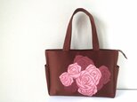 帯バッグ〜薔薇〜の画像