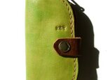 key case そら豆 黄緑の画像