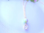 tear-drop　necklaceの画像