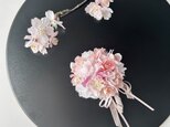 サクラのコサージュ「受注制作」の画像