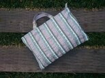ribbon stripe bag