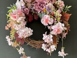 Sakura & Dahlia wreath IIVの画像