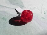 赤い玉~花1の画像
