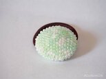 ビーズ編みヘアゴム【１】