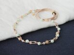 Pale Green-Orange Necklaceの画像