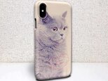 iphone ハードケース iPhoneX iphone8 iphone8 plus 猫 ブリティッシュショートヘアの画像