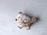 王様きどりブローチ(bird broach)の画像