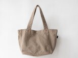 舟形トートバッグL【ベージュ】　(VC-7L)