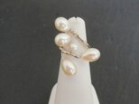 シルバーリング　Mermaid White Pearl sterling silverの画像