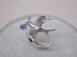 【受注製作】A happy swallow ring　〜幸運の使者〜の画像