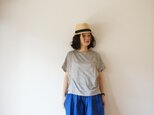 Linen drop shoulder cut-sew LADY'Sの画像