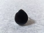 リング ブルーシーンオブシディアン