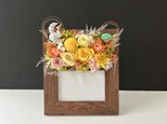 ご結婚お祝い・長寿お祝い♡フォトフレームアレンジ「受注制作」