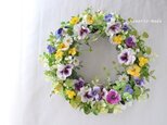 order Aさま　すみれ　と　ハートカズラ：wreath