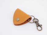 Guitarpick holder - camel -の画像