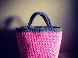 裂き編みかばんの画像