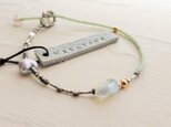 ケシパール×フランスアンティークglassbracelet（sorairo)の画像