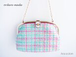 ※オーダー品※【Motif Bag/S-】"MALHIA KENT" FANCY TWEED /16-MB201の画像