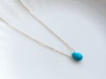 スリーピングビューティターコイズのネックレス