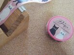 マスキングテープ　＜ネコ・ピンク＞の画像